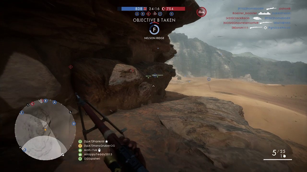 Battlefield 1 No Scope