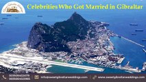 Celebrities Wedding Destination in Gibraltar - www.sweetgibraltarweddings.com