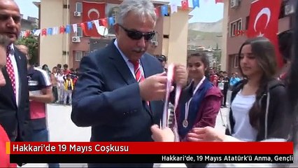 Hakkari'de 19 Mayıs Coşkusu