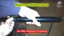 Air Rifle Silencers Comparison, Weihrauch HW100 .22 PCP Air Rifle - Comparação de Supressores