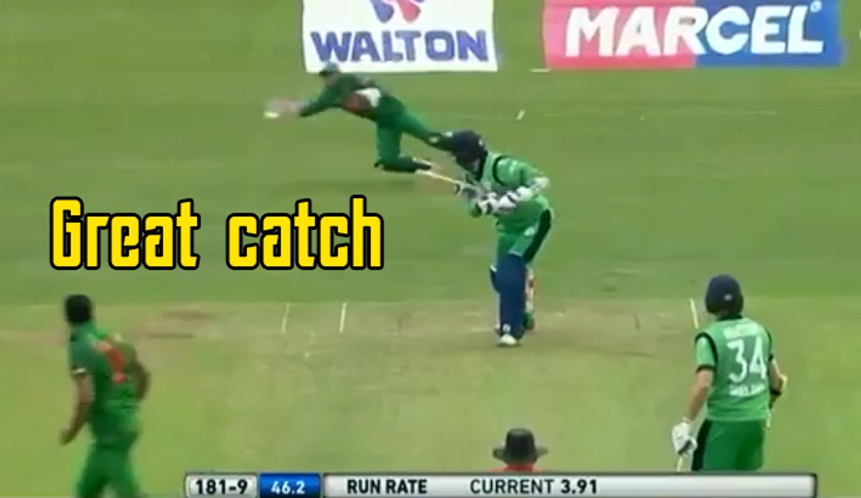 Mushi's awesome catch