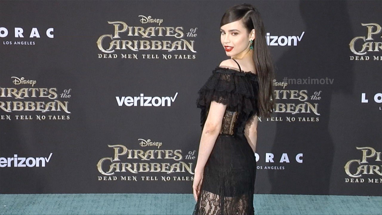 Sofia Carson "Pirates of the Caribbean Dead Men Tell No Tales" US Premiere