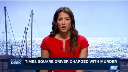 i24NEWE DESK | Times Square driver charged with murder |  Friday, May 19th 2017