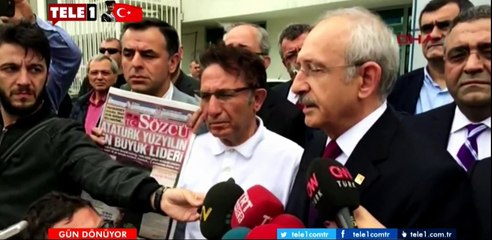 Kemal Kılıçdaroğlu Sözcü'nün önünde konuştu: 21. yüzyılın Türkiyesinin hak etmediği bir olay