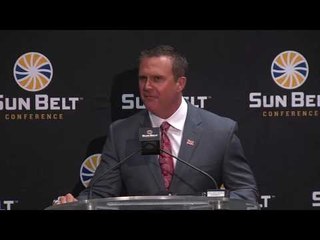2016 Sun Belt Conference Football Media Day: UL Lafayette Head Coach Mark Hudspeth