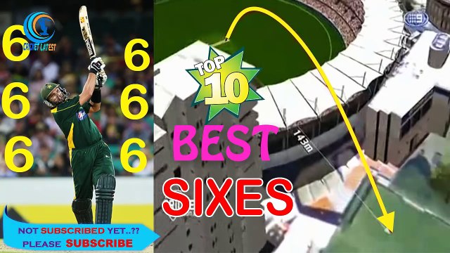 TOP 10 Biggest Sixes Out of Stadium in Cricket history - Longest Sixes
