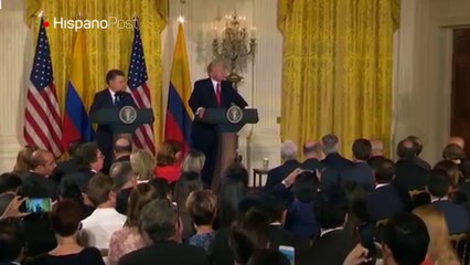 Trump y Santos coincidieron en la lucha contra el narcotráfico