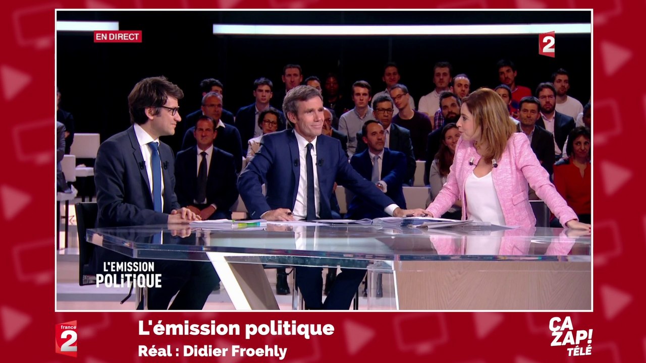 Le geste affectueux de David Pujadas après l'ém...