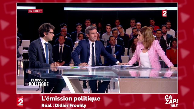 Le geste affectueux de David Pujadas après l'émouvant hommage de Léa Salamé en direct