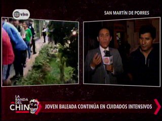 Nota - Joven baleada continua en cuidados intensivos
