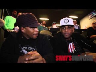 Sway & Fabolous Celebrate Reebok's Q96s & Watch the Brooklyn Nets