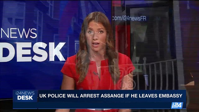 i24NEWS DESK | UK Police will arrest Assange if he leaves the Embassy | Friday, May 19th 2017
