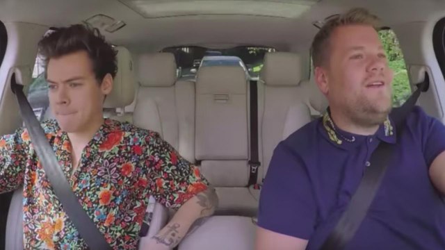 Harry Styles Joins James Corden for Carpool Karaoke | THR News