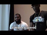 adrien broner reaction to the fan who threw a pizza box at victor ortiz - EsNews Boxing