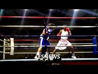 boxing prdigy LORENZO TRUCK SIMPSON 146-2!!! BIG KO WIN NEXT MIKE TYSON! - ESNEWS