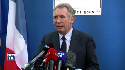 François Bayrou: "La justice traverse une période de trouble grave"