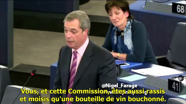 Nigel Farage : cette Commission ressemble plus à un abattoir pour politiciens ratés
