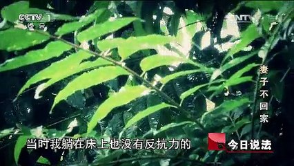 《今日说法》 20170519 妻子不回家