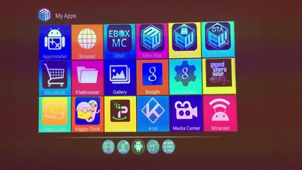 Most powerful MDi 5 4K Android projector EBox Air gold