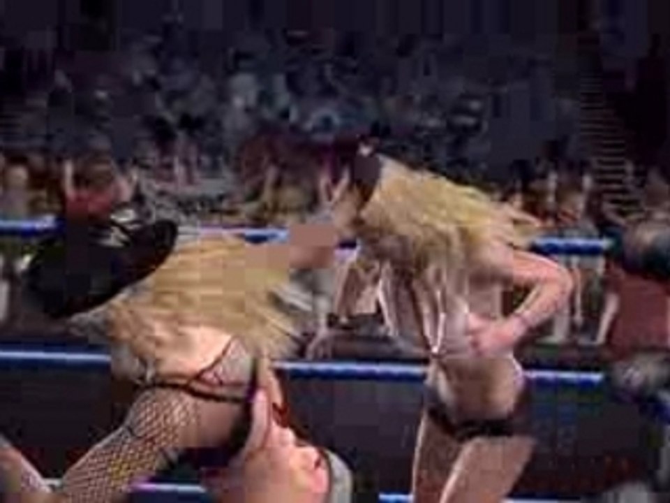 Smackdown vs Raw 2008 Ashley Massaro match