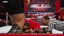 Mark Henry & MVP vs Big Show & The Miz WWE Raw 2010