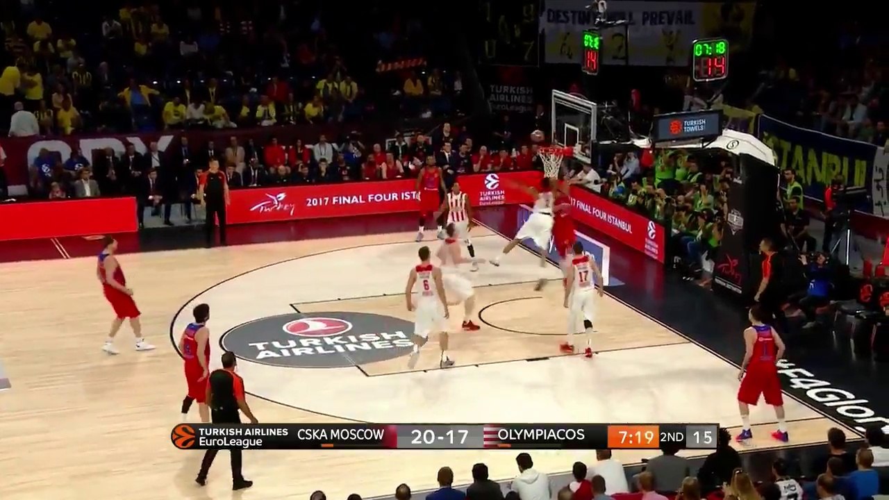 Η επιβλητική chase down τάπα του Κεμ Μπιρτς – ΤΣΣΚΑ vs Ολυμπιακός – 19.05.2017