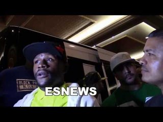 "If i do fight only against McGregor." - Floyd Mayweather - EsNews Boxing