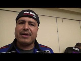 robert garcia and neno rodriguez after his big KO win EsNews Boxing