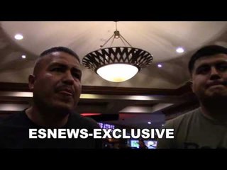 MIKEY GARCIA with ROBERT GARCIA arrive in vegas to meet floyd mayweather - EsNews Boxing