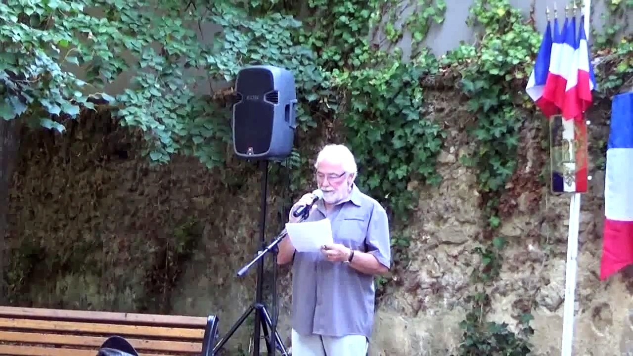 2016 Cérémonie en hommage aux enfants juifs - présentation
