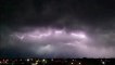 Un orage d'éclairs spectaculaire à Oklahoma,Etats-Unis
