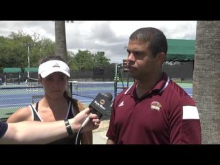 2016 Sun Belt Conference Women's Tennis Championship: UL Monroe Match 1 Interview
