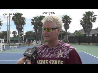 2016 Sun Belt Conference Women's Tennis Championship: Texas State Match 2 Interview