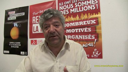 Antoine Fatiga (soutenu PC) et Daniele Somveille (Socialistes Hamon) ensemble sur la 4 ème circonscription de Savoie