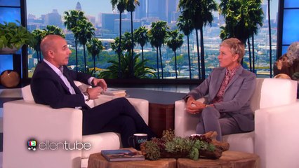 Ellen Scares Matt Lauer!