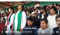 National Anthem and departure of imran khan??A happy imran khan