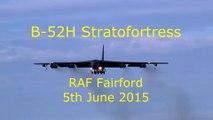 B-52H Stratofortress at RAF Fairford 5th June 2015