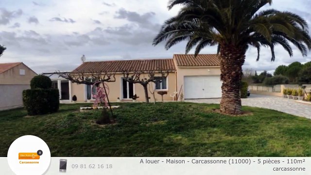 A louer - Maison - Carcassonne (11000) - 5 pièces - 110m²