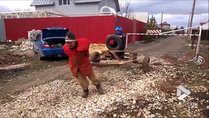 Taxi en mode russe... ahaha