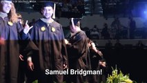 A College Graduate Rose From His Wheelchair To Accept His Master’s Degree