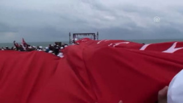 19 Mayıs Atatürk'ü Anma, Gençlik ve Spor Bayramı - 1919 Metre Uzunluğunda Dev Türk Bayrağı