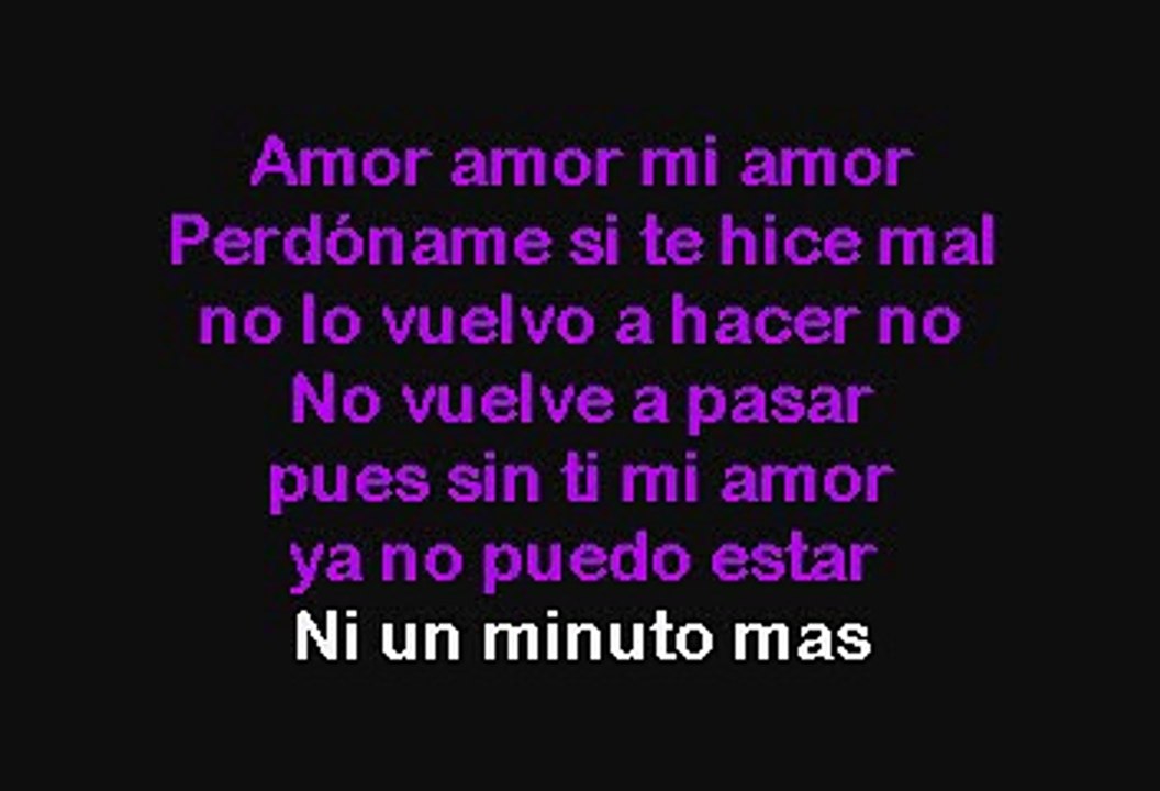 Conjunto Primavera - Perdoname Mi Amor (Karaoke)