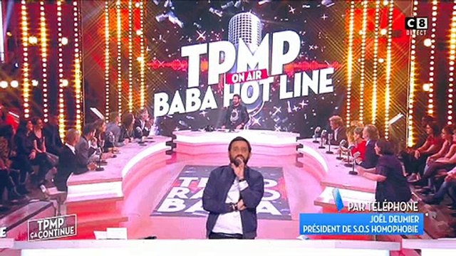 En direct dans TPMP, le Président de SOS Homophobie s'en prend à Cyril Hanouna: Vous contribuez à l'homophobie !