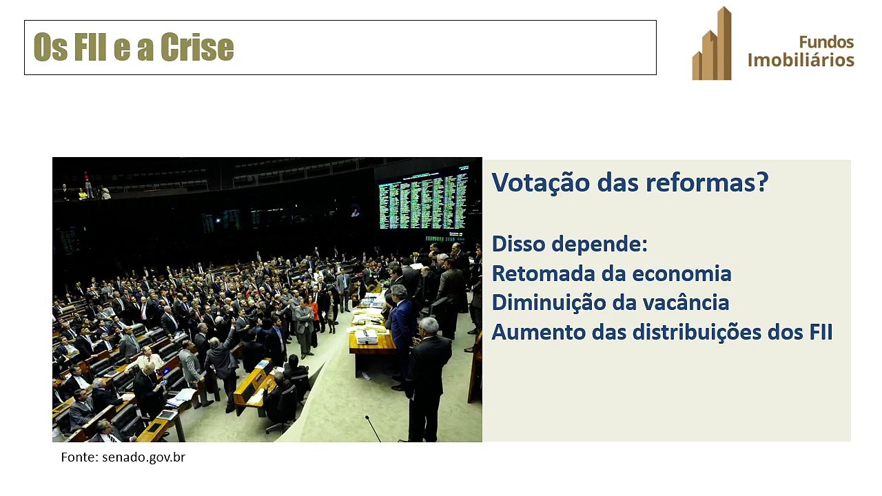 Crise política: quem ganha e quem perde nos fundos imobiliários