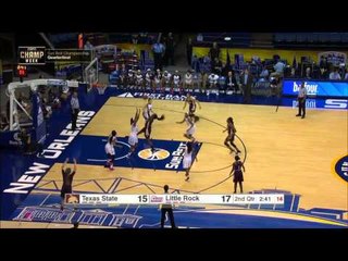 2016 Sun Belt Conference Basketball Championship: Women's Game 3 Little Rock vs Texas State