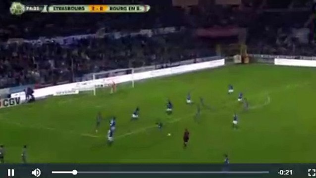 Loic Damour Goal HD - Estrasburgo 2-1 Bourg Peronnas 19.05.2017