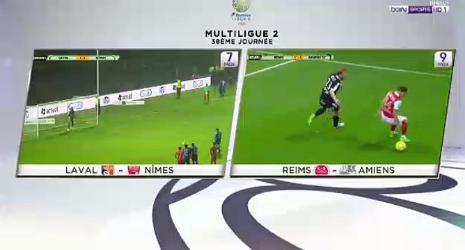 Teji Savanier Penalty Goal HD - Laval 1-2 Nimes 19.05.2017