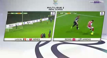 Teji Savanier Penalty Goal HD - Laval 1-2 Nimes 19.05.2017