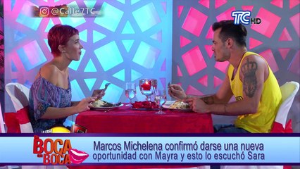 Sara Medina decide terminar la amistad con Marcos Michelena