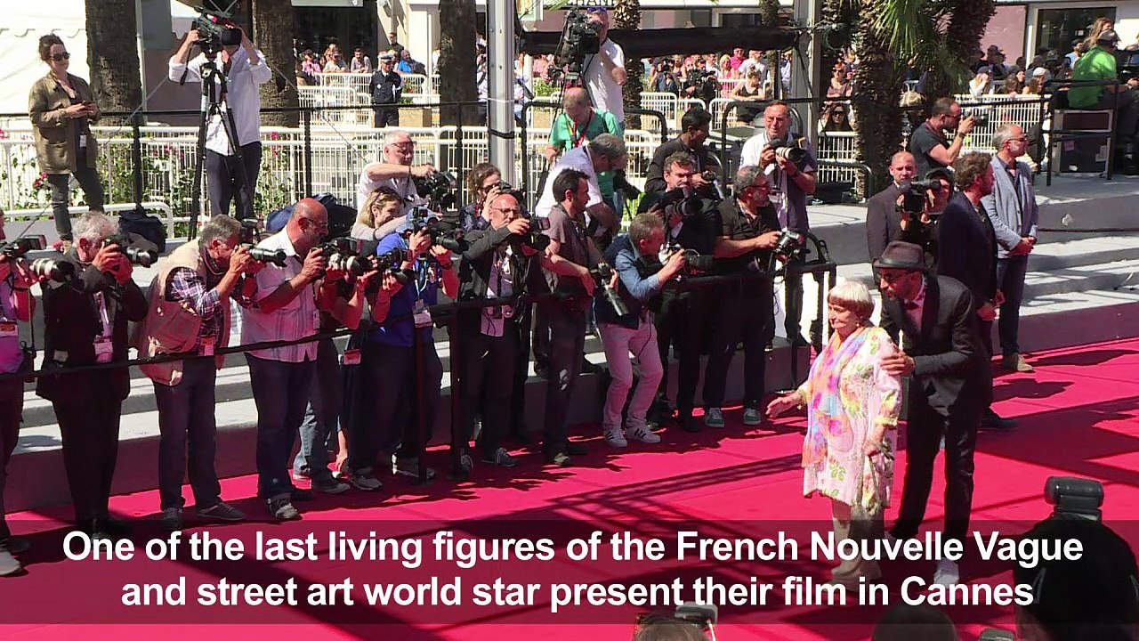 Cannes: Agnes Varda, street artist JR present their documentary